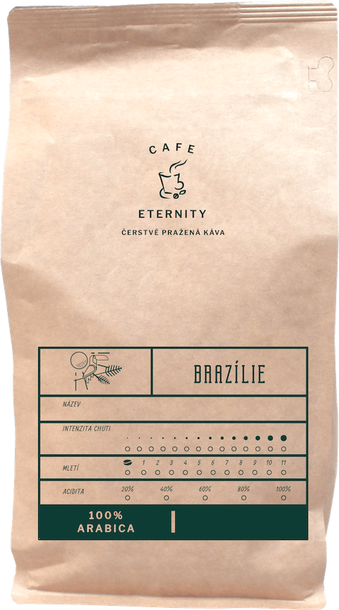 Brazil Cerrado Dulce - káva zrnková 500 g