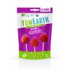YumEarth BIO Ovocné lízanky s vitamínom C - s príchuťou jahody, čerešne a lesných plodov 14ks