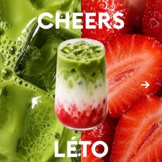 Na zdraví, léto. ☀️🍵 Tvůj letní oblíbenec? 💬: 🍓 ❤️ 💜 🩷🍦