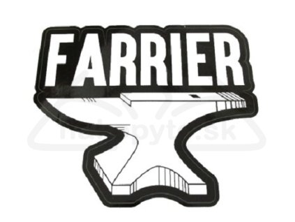Nálepka FARRIER (17,5cm)