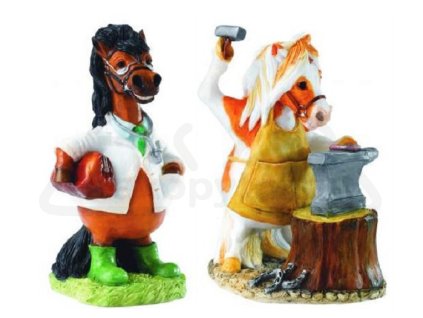 Ručne maľovaná soška PONY PALS (rôzne druhy)