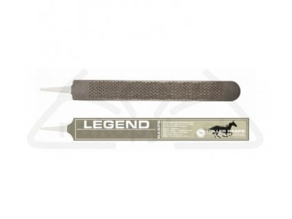 Heller Legend 350mm  -Všestranná rašpľa, ideálna do vlhkejšieho počasia  -Rašpľa Heller Legend je všestranná rašpľa.  Strana rašple:  -Väčšia veľkosť zubov  -Menej koncentrovaný vzor zubov Ideálne pre mäkší rohovinu vo vlhkejších/vlhkých podmienkach, zabraňuje ich upchávaniu  Hladká strana rašple:  -Vzor rašple  vytvára efektívne odstránenie kopyta s malým úsilím a zanecháva hladký povrch.   -Bez pravdepodobnosti upchatia v mokrých alebo vlhkých podmienkach veľmi efektívne odstraňovanie rohoviny s rašpľou  -Nie je optimálna pre suché nohy