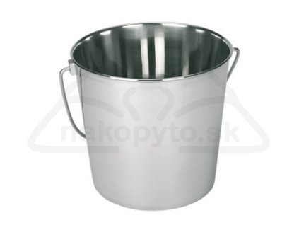 Vedro z nehrdzavejúcej ocele (12 litrov)