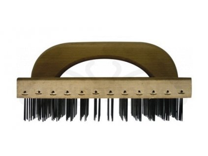 Oceľová drôtená kefa s rukoväťou (veľká) 230x90mm