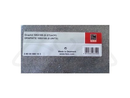 Náhradný grafitový kryt pre pásovú brúsku GRIT "GI100"