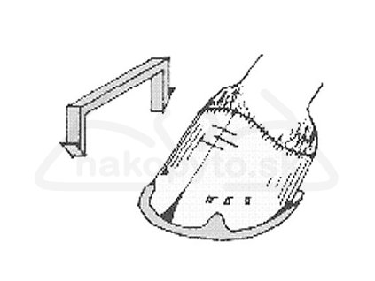 Rohovinové spony (rôzne veľkosti)