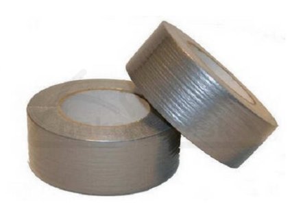 Laminovaná páska (sivá) 50m