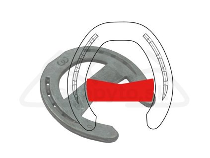 WERKMAN ORTHO II "CENTER BAR" (6mm) - rôzne veľkosti