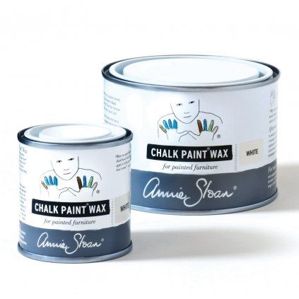 rWhite Chalk Paint Wax non haz 500ml and 120ml