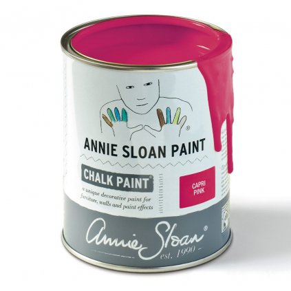 rcapri pink chalk paint tin 1 litre sq