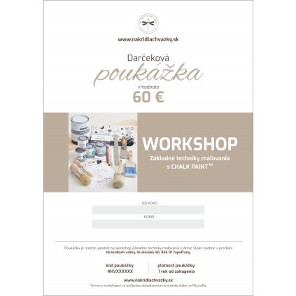 darcekova workshop 60