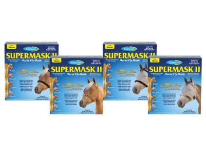 SuperMask® II. Shimmer Weave™ bez uší vel. XLARGE Farnam