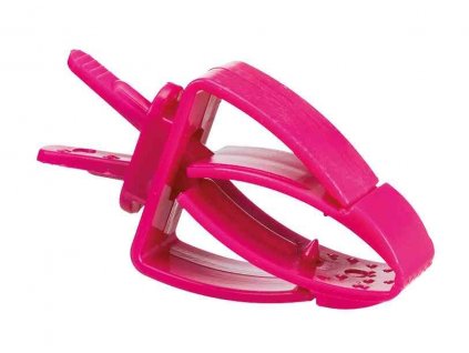 Plastový držák kleštičky na klec (2ks) 01
