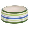 Keramická miska proužkovaná pro morčata 200 ml 11 cm