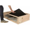 Výběh pro morčata do vnitřních prostor 100 × 30 × 60 cm, dřevo plast 08