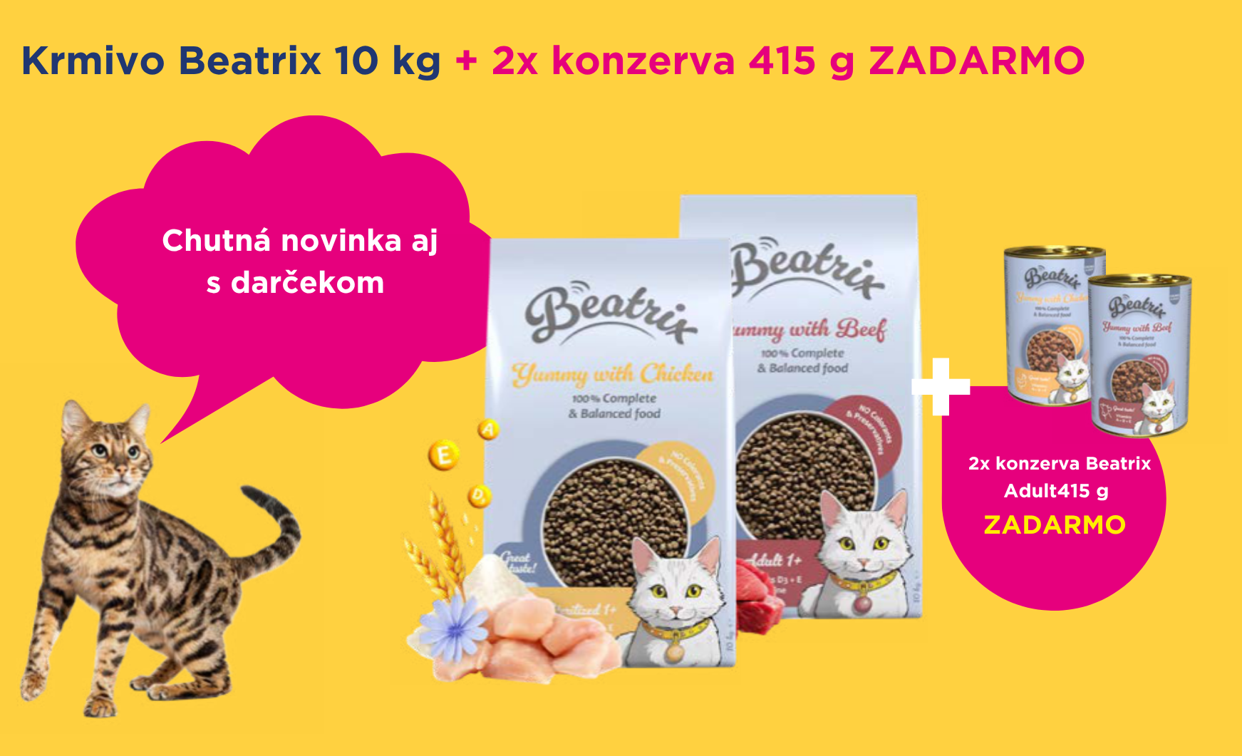 Beatrix novinka + darček