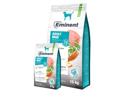 e dog adult mini 15kg 3kg