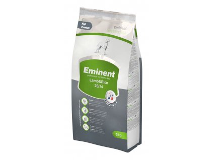 244 eminent dog lamb rice granuly 3kg