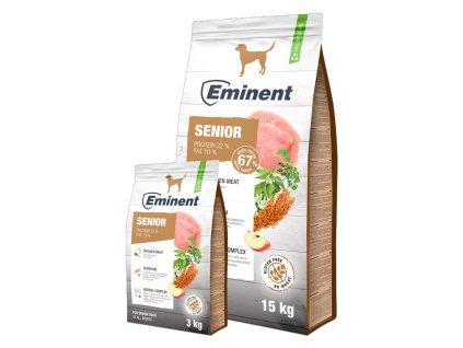 e dog senior 15kg 3kg