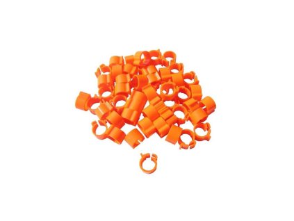 2071 oznacovacie kruzky oranzove 8 mm