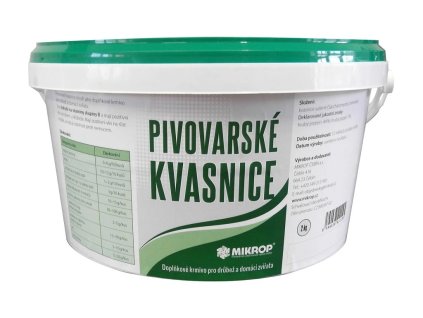 pivovarske kvasnice mikrop 2 kg