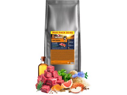 Ontario Adult Medium Lamb & Brown Rice 20 kg