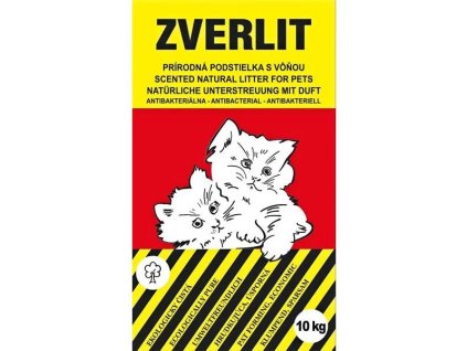 Zverlit červený s vôňou 10 kg – hrubá podstielka pre mačky