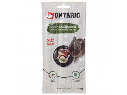 Stick ONTARIO for cats Duck & Rabbit 15 g