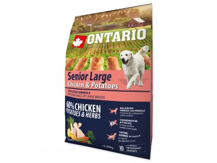 ONTARIO Senior Large Chicken & Potatoes & Herbs