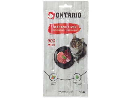 Stick ONTARIO for cats Beef & Liver 15 g