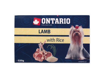 1241 1 vanicka ontario dog lamb with rice 320 g