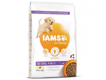 IAMS Dog Puppy Large Chicken