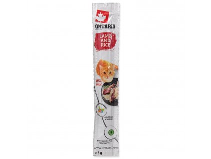 Stick ONTARIO for cats Lamb & Rice 5 g