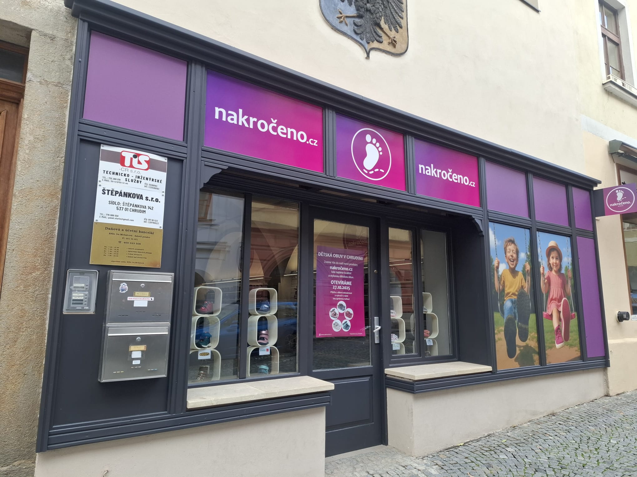 Ilustrační foto – prodejna dětské obuvi v Chrudimi