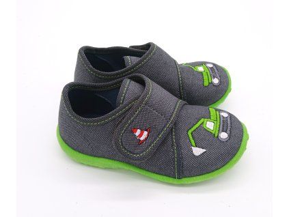 Bačkory Superfit Spotty Grau