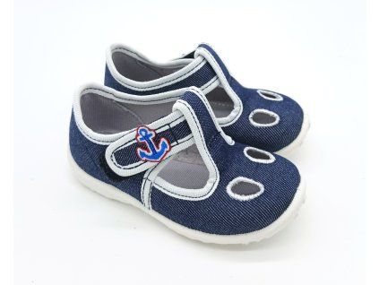Bačkory Superfit Spotty Blau