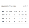 Velikostní tabulka 24 31