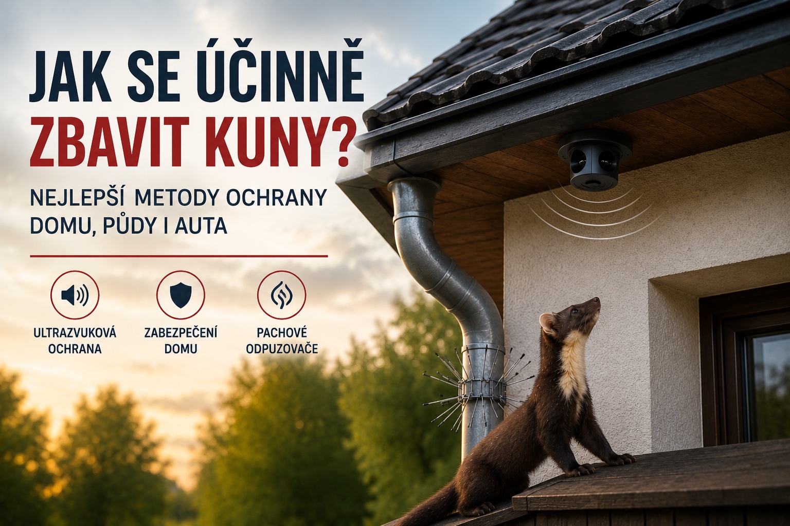 Nejúčinnější způsoby, jak se zbavit kuny jednou provždy