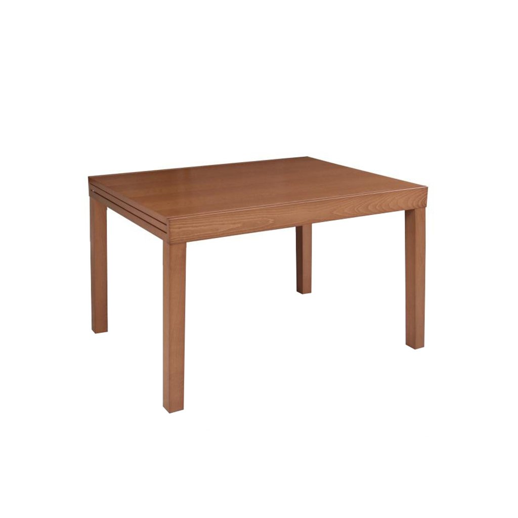 Jídelní stůl rozkládací 120x90 cm v moderním dřevěném provedení třešeň FARO