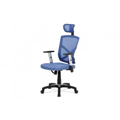 Otočná kancelářská židle v modré barvě KA-H104 BLUE-OBR1 new