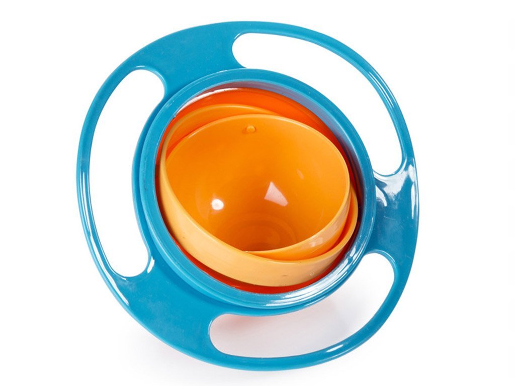 Nevyklopitelná miska pro děti - Gyro bowl