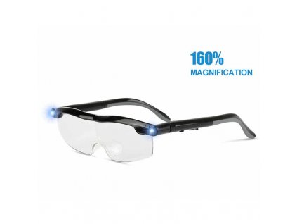 zvetsovaci bryle led big vision cire cteci a pracovni bryle se zvetsenim 160 a nabijecim led svetlem (1)
