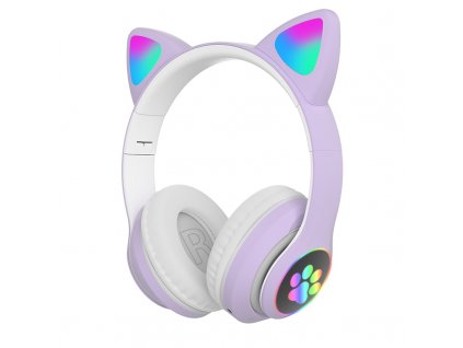 Vysoká qulity rgb cat ear sluchátka bluetooth 5 0