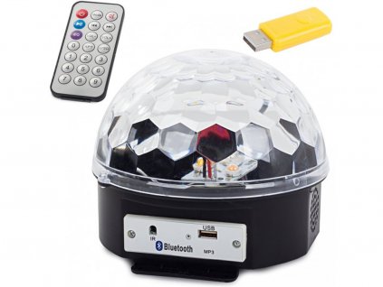 18275 led disko koule mp3 usb bluetooth projektor