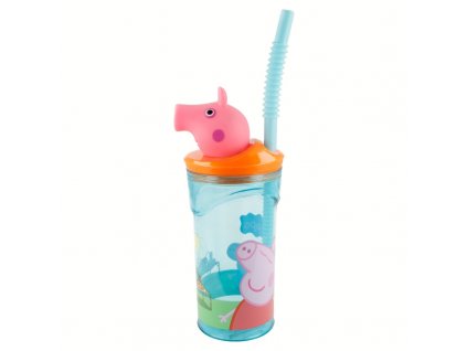 3d figurine tumbler 360 ml peppa pig core (1)