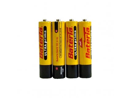 Alkalické baterie AAA- 4 ks