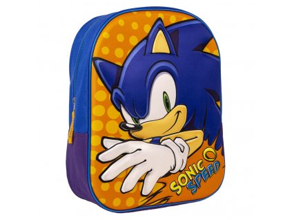Dětský batůžek 3D - Sonic