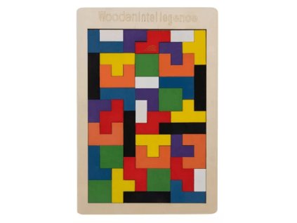 Dřevěné logické puzzle