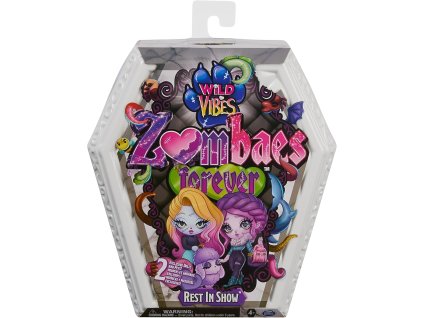 Zombaes Forever – Wild Vibes Rest in Show Deluxe sada zombie panenek a doplňků