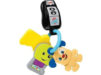 Dětská interaktivní klíčenka se zvuky a světly - Fisher Price